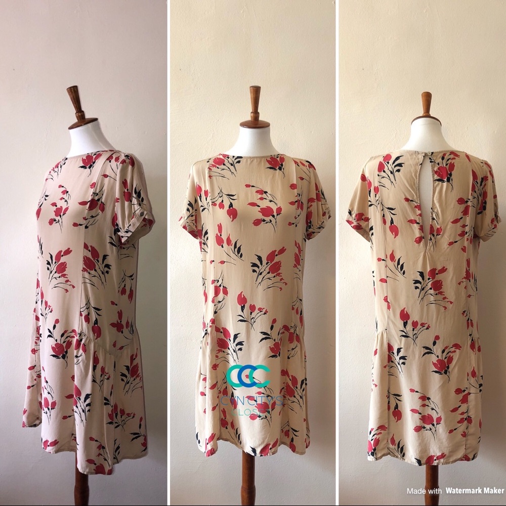 Attic and Barn Rose print dress “Made in Italy”